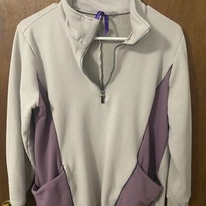 Gorgeous like new Seraphine Maternity and Nursing 1/4 Zip Sweatshirt M
